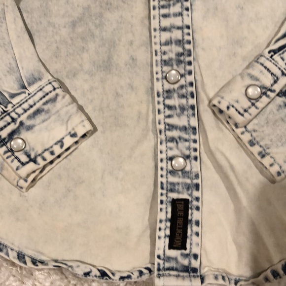 True Religion jeans jacket size kt3 - Picture 5 of 6